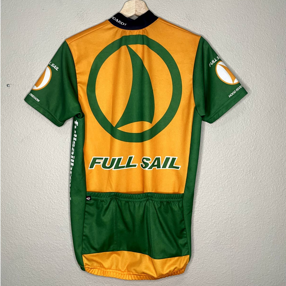 𝅺pace Cycling Jersey Shirt Pockets Zip Up Half Sail Brewing Oregon Adult‎ Small